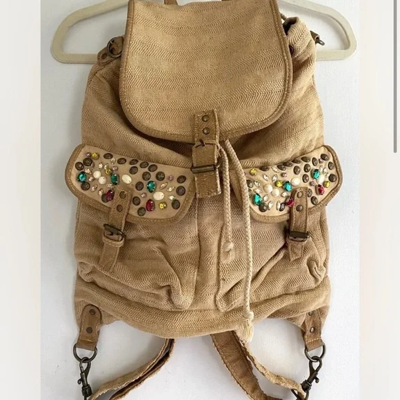 Free People | Bags | Rare Free People Boho Canvas  display picture 1